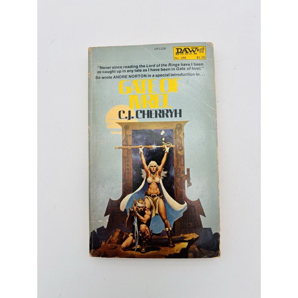Gate of Ivrel C. J. Cherryh 1976 1st Edition 1st Printing PB DAW Books SF